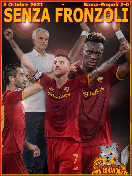3 Ottobre 2021 - Roma-Empoli 2-0
