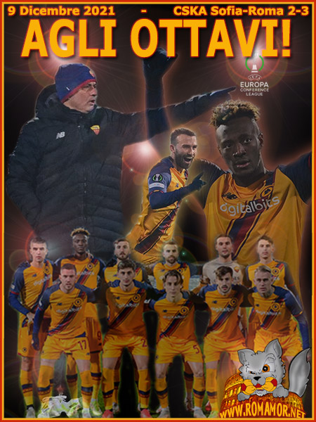 9 Dicembre 2021 - CSKA Sofia-Roma 2-3