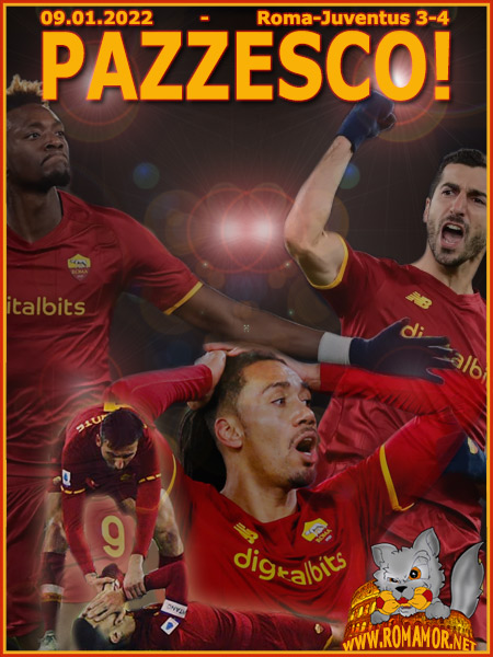 09 Gennaio 2022 - Roma-Juventus 3-4