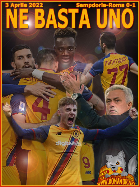 3 Aprile 2022 - Sampdoria-Roma 0-1