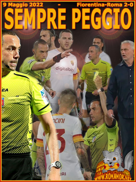 9 Maggio 2022 - Fiorentina- Roma 2-0