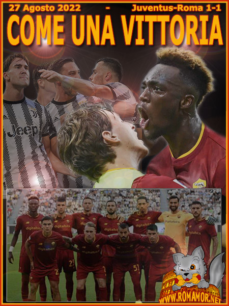 27 Agosto 2022 - Juventus-Roma 1-1