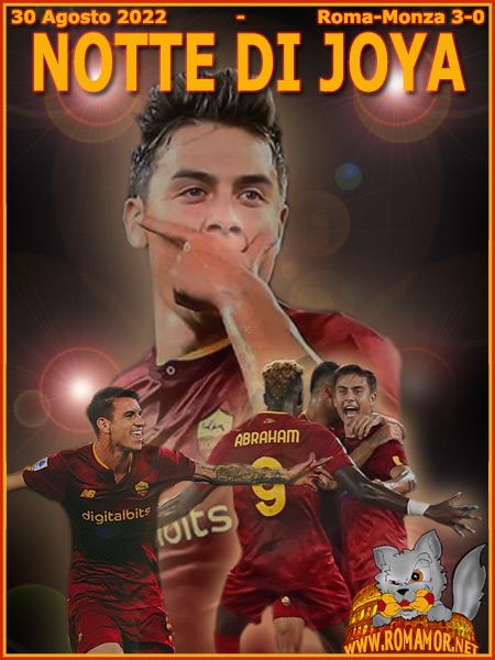 30 Agosto 2022 - Roma-Monza 3-0
