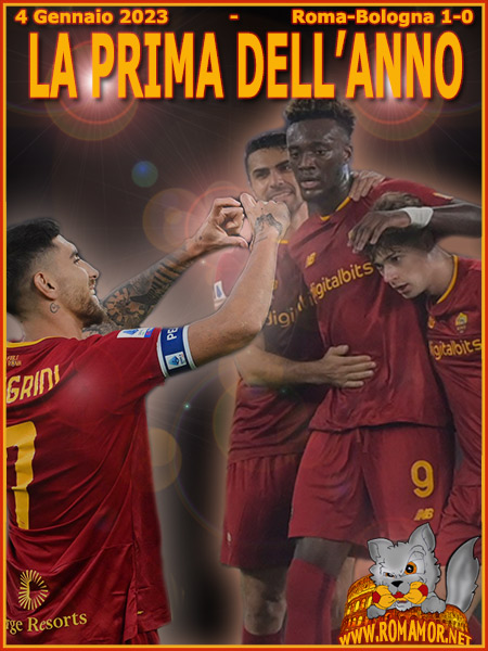 4 Gennaio 2023 - Roma-Bologna 1-0