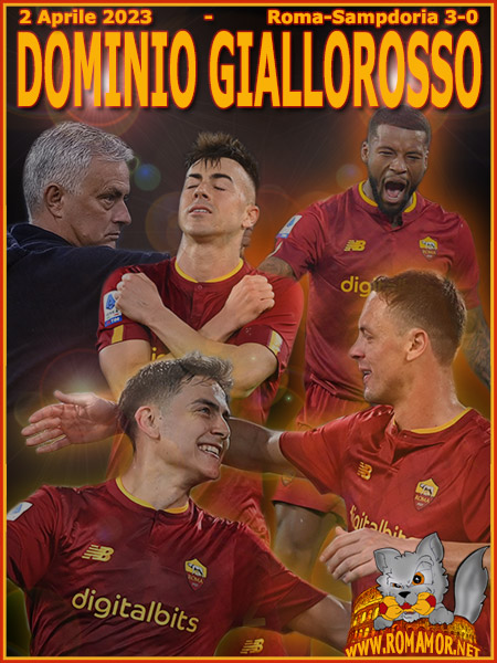 2 Aprile 2023 - Roma-Sampdoria 3-0