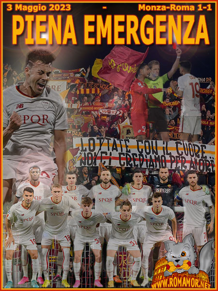 3 maggio 2023 - Monza-Roma 1-1