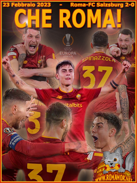 23 Febbraio 2023 - Roma-Salzsburg 2-0