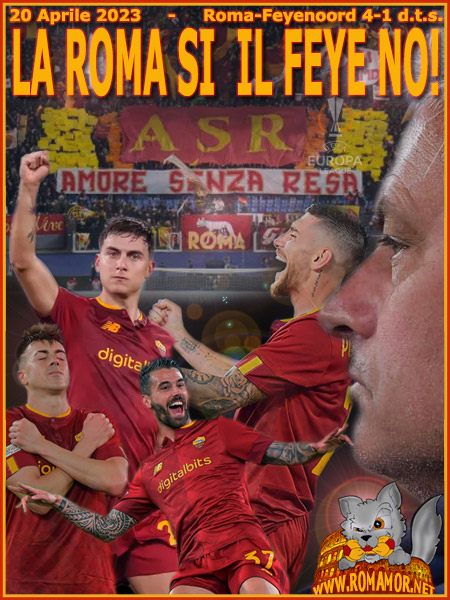 20 Aprile 2023 - Roma-Feyenoord 4-1 (d.t.s.)