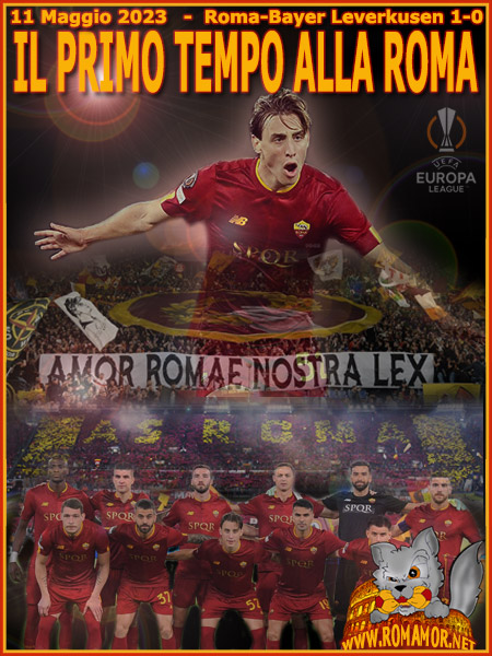 11 maggio 2023 - Roma-Bayer Leverkusen 1-0