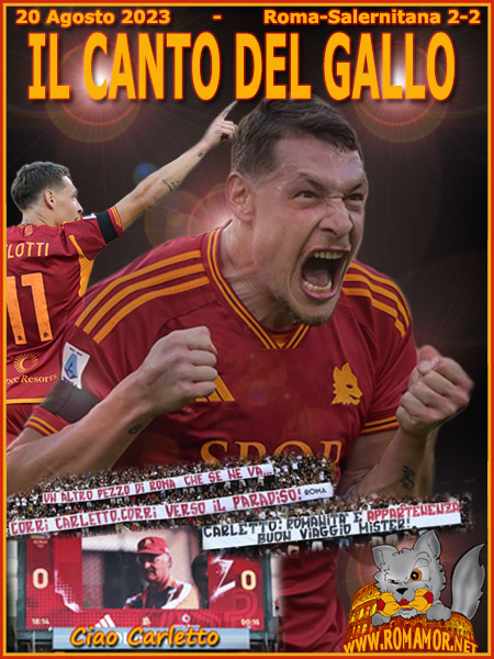 20 agosto 2023 - Roma-Salernitana 2-2