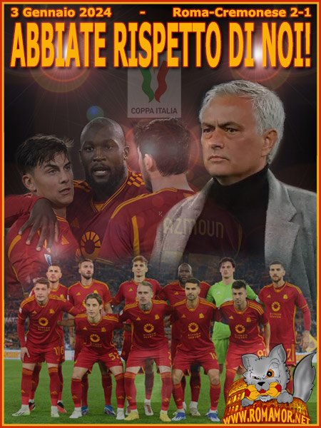 3 gennaio 2023 - Roma-Cremonese 2-1
