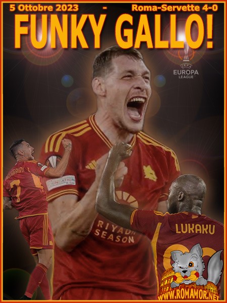 5 ottobre 2023 - Roma-Servette 4-0