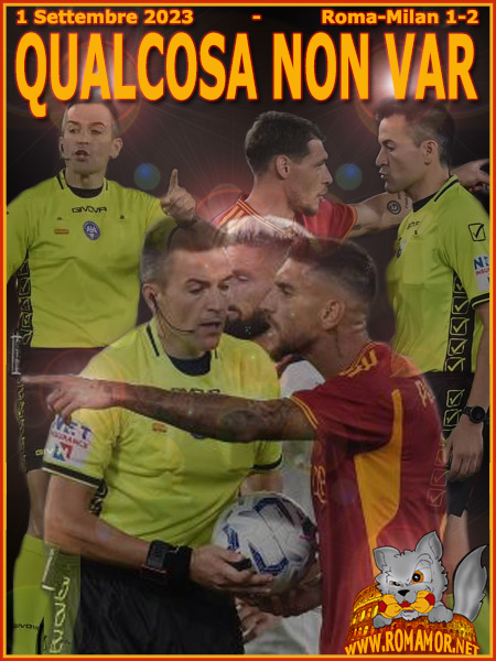 1 settembre 2023 - Roma-MIlan 1-2