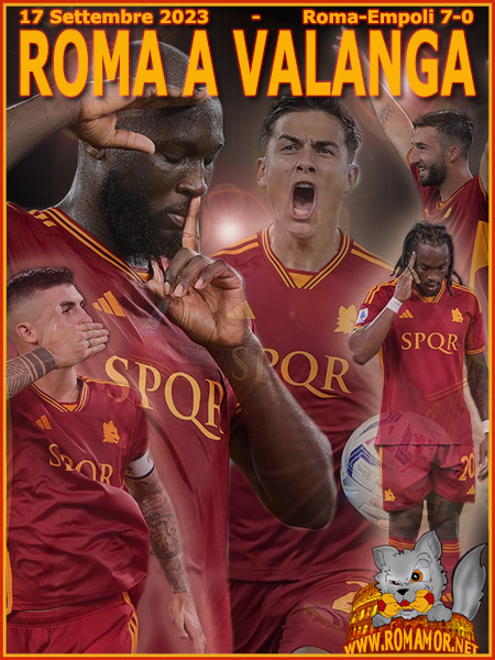 17 settembre 2023 - Roma-Empoli 7-0