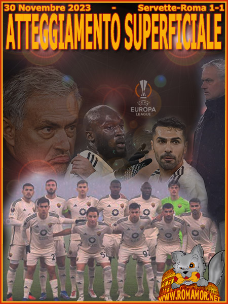 30 novembre 2023 - Servette-Roma 1-1