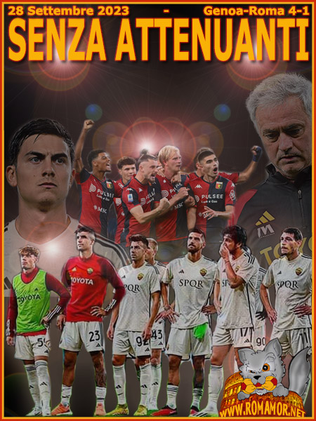 28 settembre 2023 - Genoa-Roma 4-1