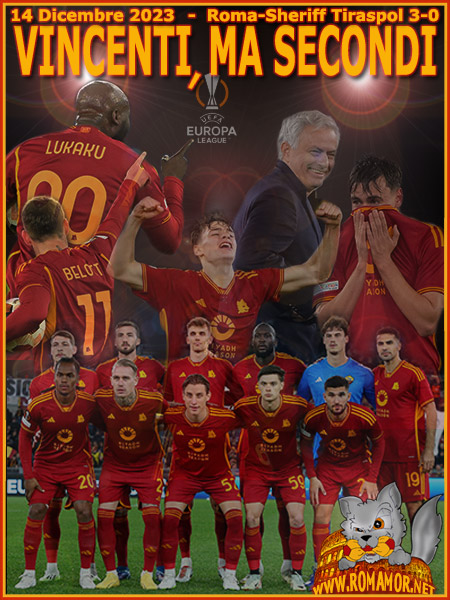 14 dicembre 2023 - Roma-Sheriff 3-0