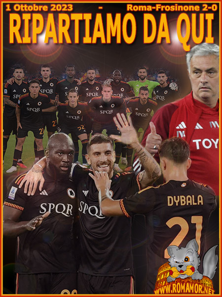1 ottobre 2023 - Roma-Frosinone 2-0