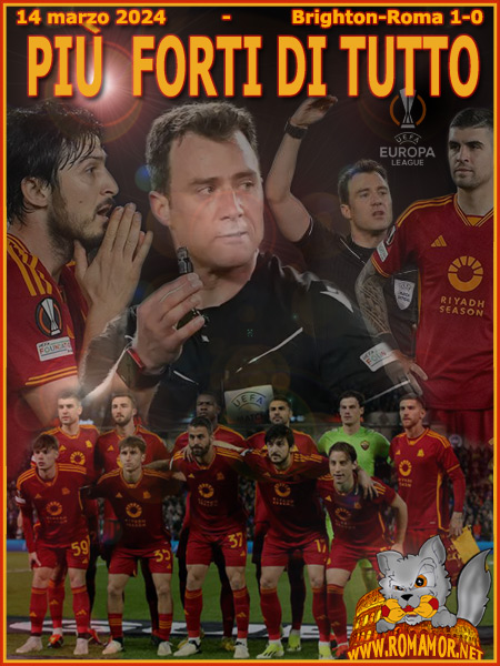 14 marzo 2024 - Brighton-Roma 1-0