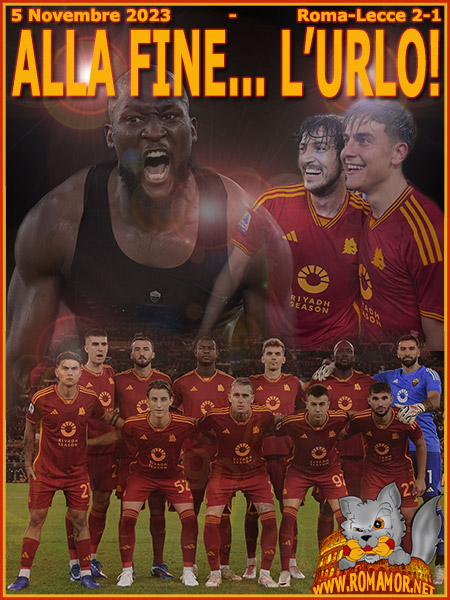 5 novembre 2023 - Roma-Lecce 2-1