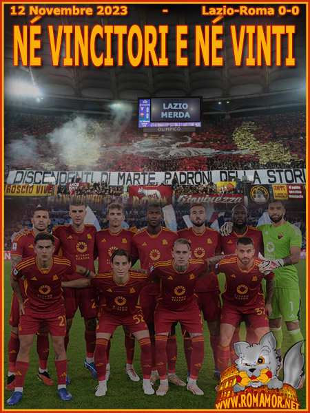 12 novembre 2023 - Lazio-Roma 0-0