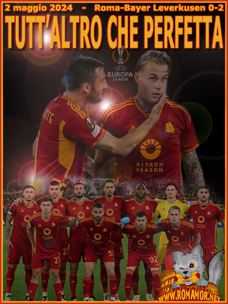 2 maggio 2024 - Roma-Bayer Leverkusen 0-2