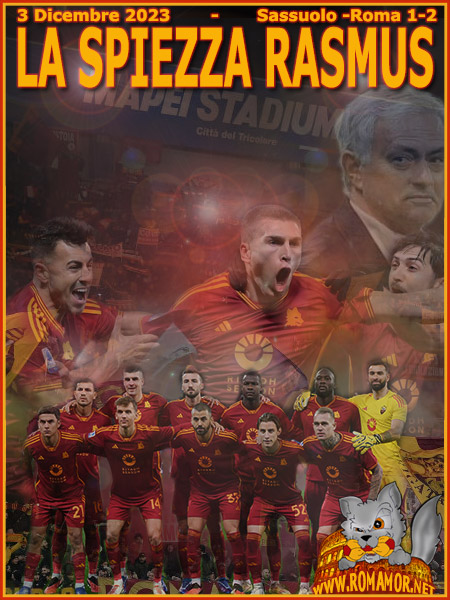 3 dicembre 2023 - Sassuolo-Roma 1-2