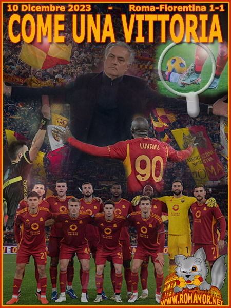 10 dicembre 2023 - Roma-Fiorentina 1-1