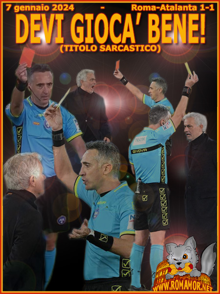 7 gennaio 2024 - Roma-Atalanta 1-1