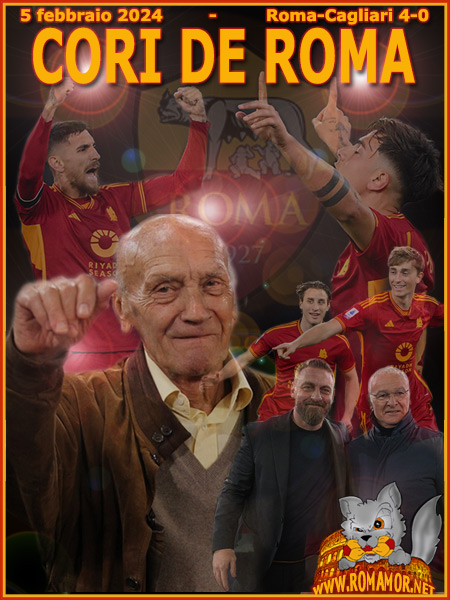5 febbraio 2024 - Roma-Cagliari 4-0