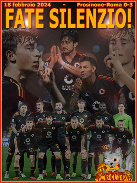 18 febbraio 2024 - Frosinone-Roma 0-3