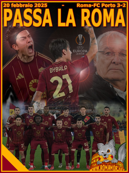 20 febbraio 2025  -  Roma-Porto 3-2