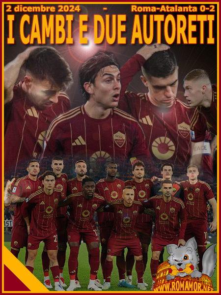 2 dicembre 2024 - Roma-Atalanta 0-2