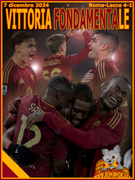 7 dicembre 2024 - Roma-Lecce 4-1
