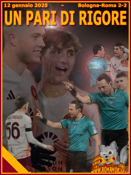 12 gennaio 2025 - Bologna-Roma 2-2