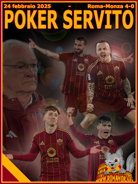 24 febbraio 2025 - Roma-Monza 4-0